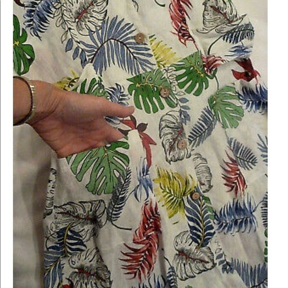 Pure Linen, NWT, Small, Hawaiian Dress - Picture 9 of 11